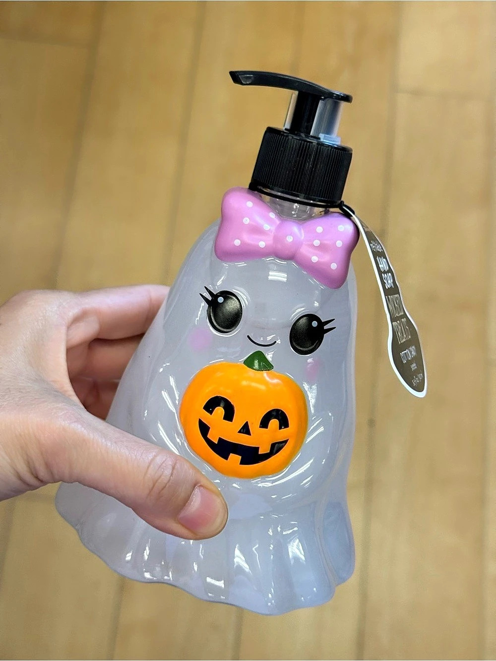 Ghost Pumpkin Soap Dispenser NWT